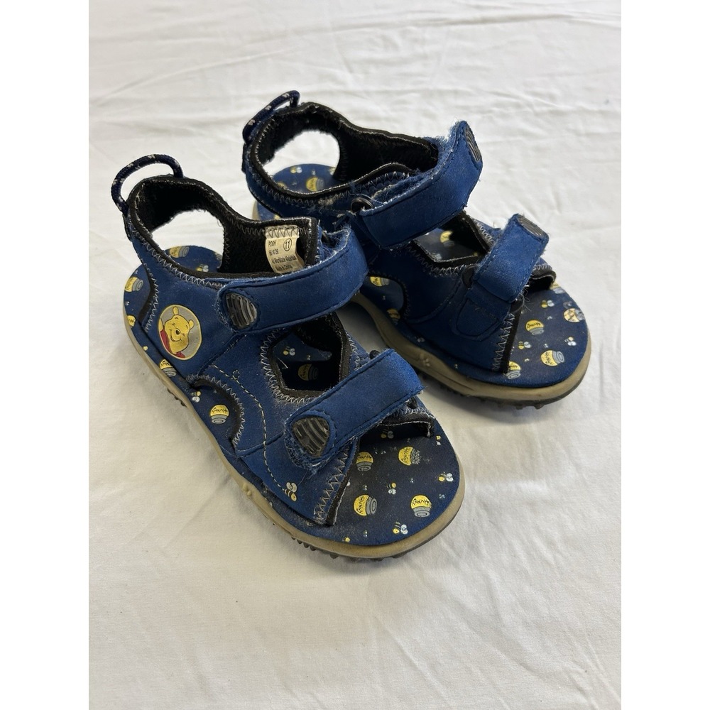 Vintage 90s Y2K Winnie The Pooh Kids Sandals Size 11